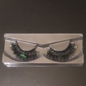 Black and Green St Patrick's Day False Eyelashes
